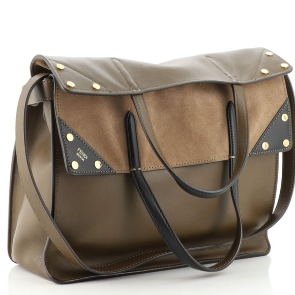 SOLD Fendi Flip Tote - Picture 2 of 6